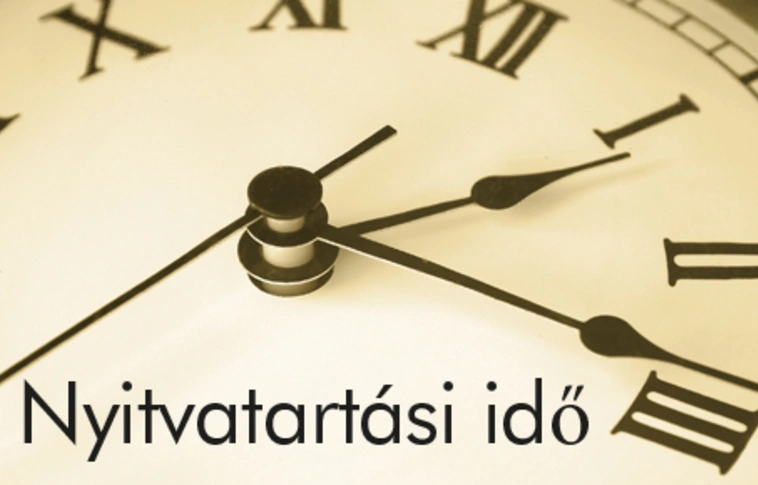 Változik a nyitva tartás – két nap csak délig 