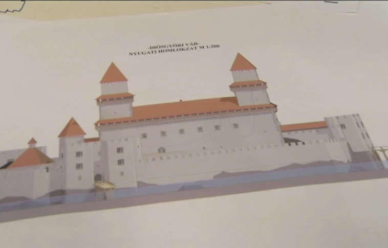 Vizesárok veszi körbe és teteje is lesz a Diósgyőri várnak