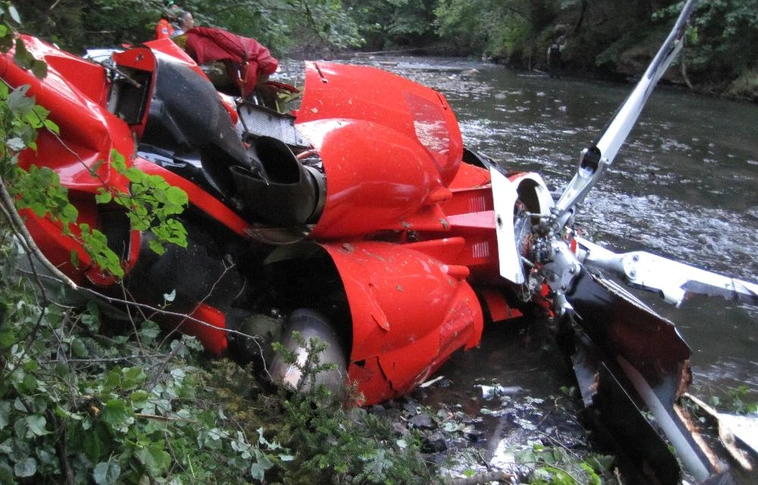 Lezuhant egy mentőhelikopter Szlovákiában, négy halott