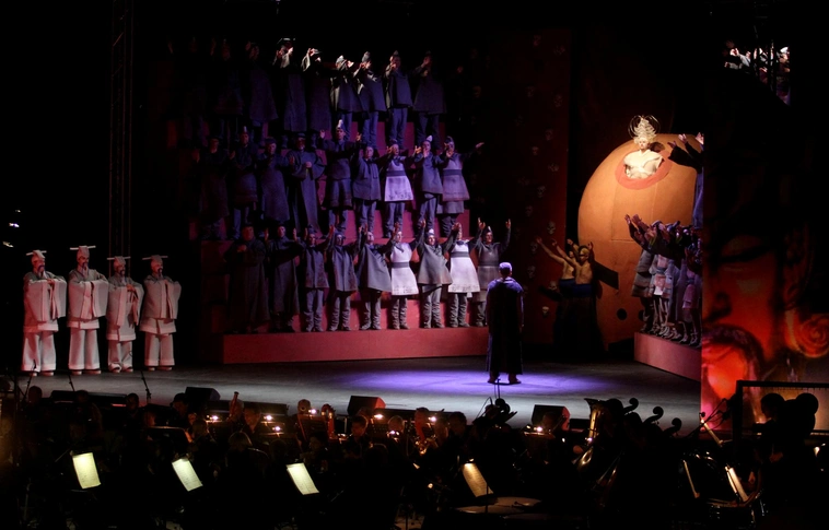 A Turandot bemutatója a miskolci operafesztiválon