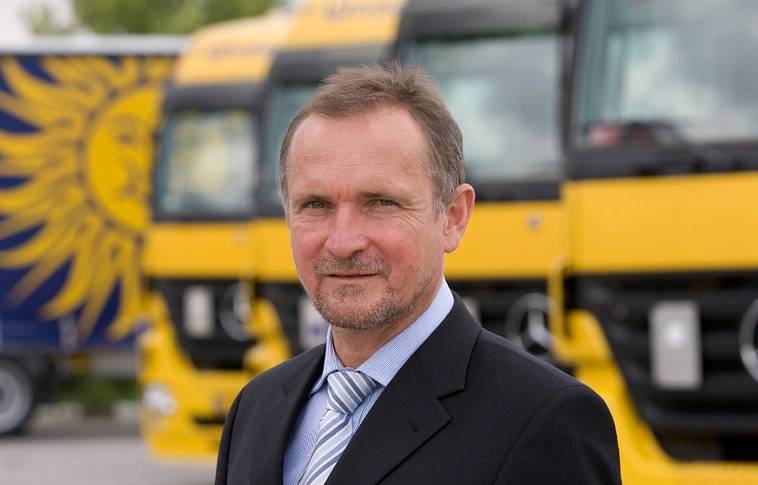 Wáberer György a Magyar Közúti Fuvarozók Egyesületének elnöke