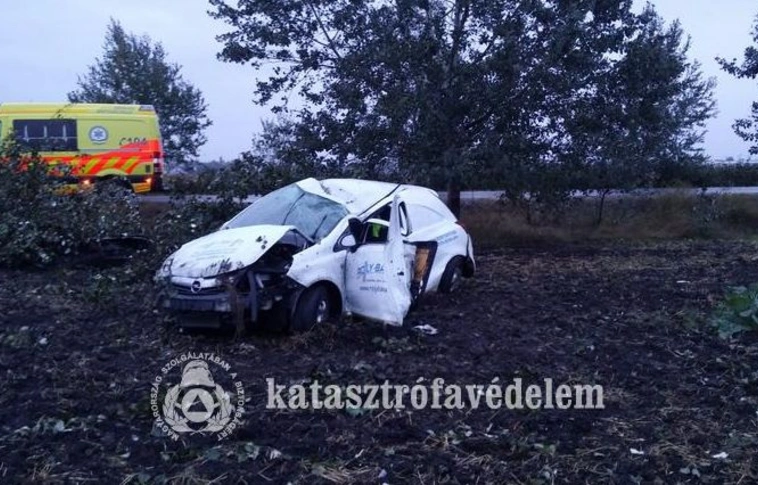 Halálos közlekedési baleset történt hétfő reggel Mezőkövesd mellett