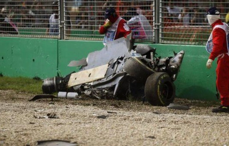 Alonso brutális balesete videón