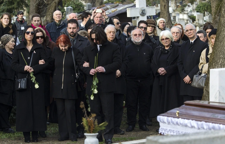 Végső búcsút vettek Psota Iréntől