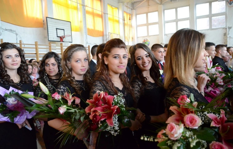 Ballagtak a miskolci középiskolások