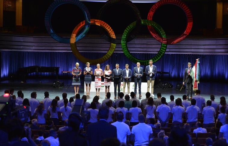 Letették az esküt a magyar olimpikonok