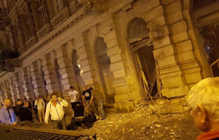 Nem gázrobbanás történt szombat este a fővárosban
