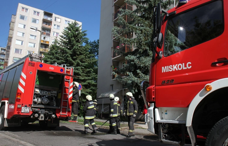 Mosógép gyulladt ki a Vologdán