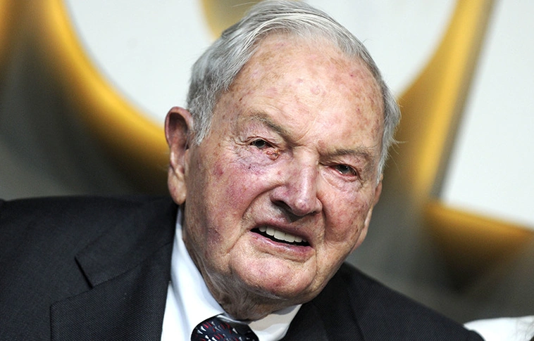 Elhunyt David Rockefeller