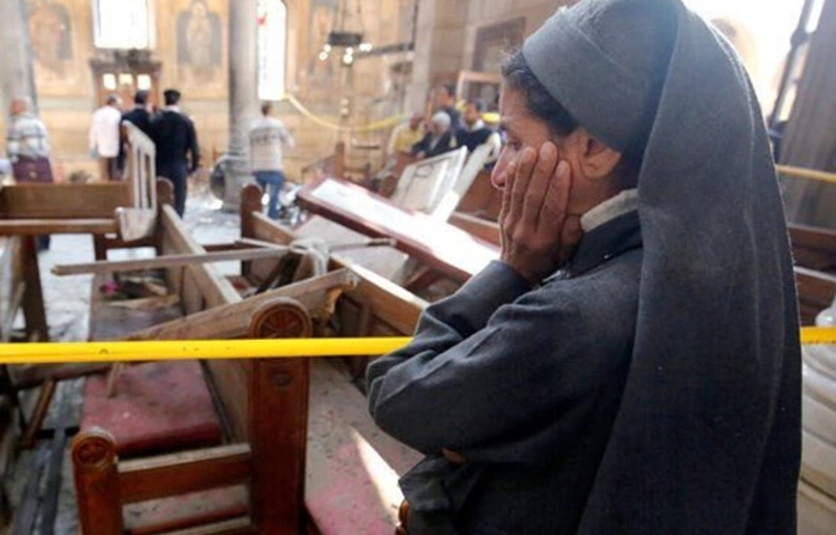 Keresztény templomban robbantottak a terroristák Egyiptomban