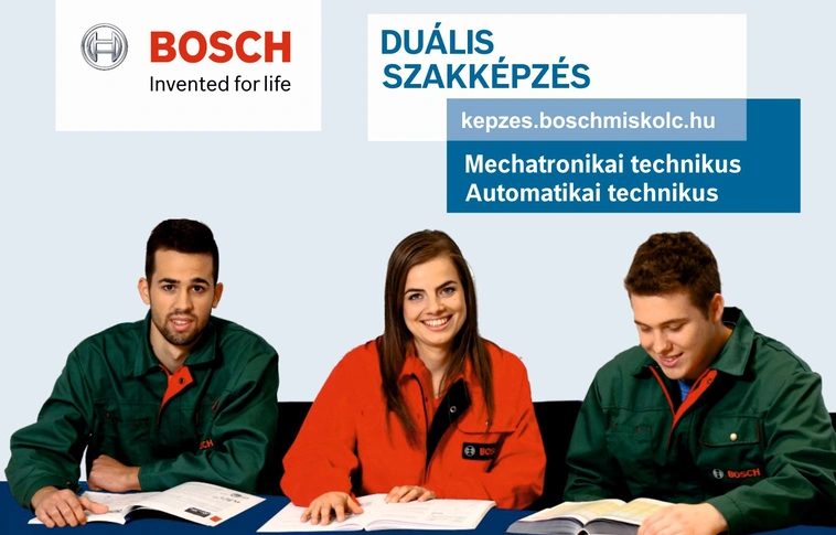 Duális szakképzés a miskolci Boschban
