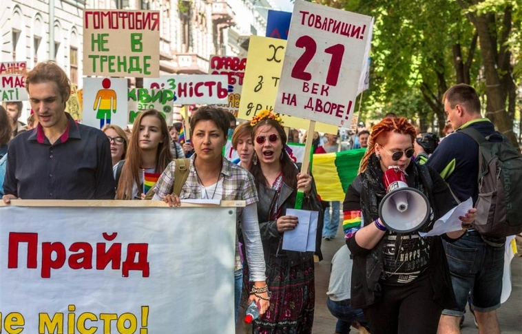 Meghiúsult a melegfelvonulás Odesszában