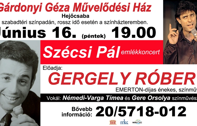 Egy legenda újra életre kel – Szécsi Pál emlékkoncert a Bárczay Kúria parkjában