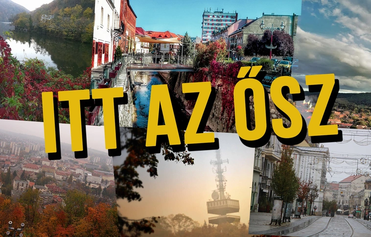 Itt az ősz - közösségi fotómontázs Miskolcról 