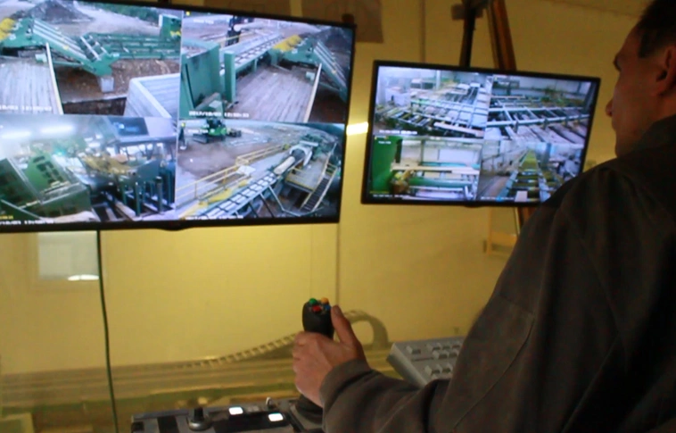 Smart fűrészüzem a halnán (Videóval)