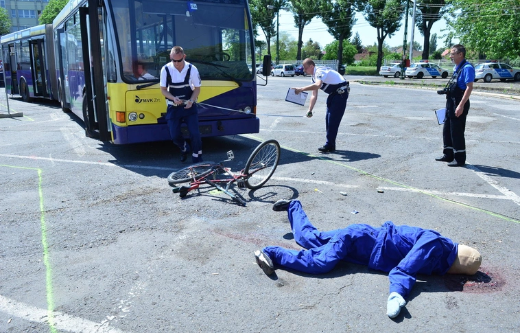 Megyei helyszínelők versenye
