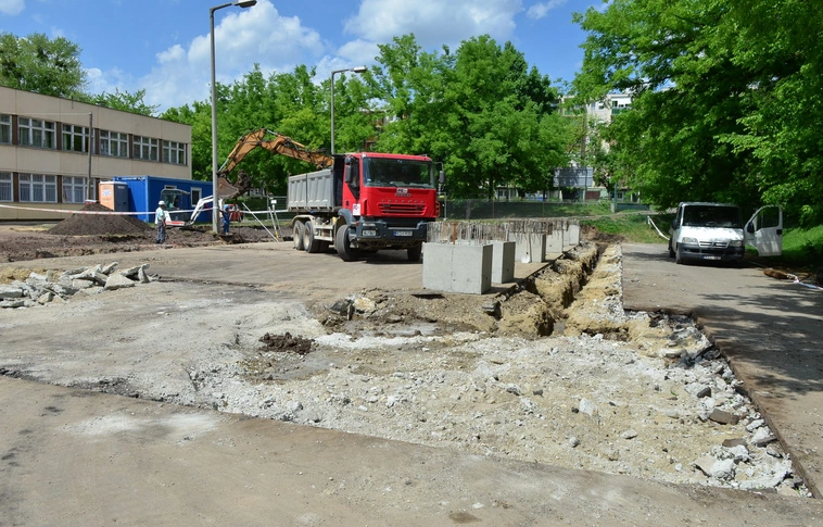 Elkezdődött a tornacsarnok építése