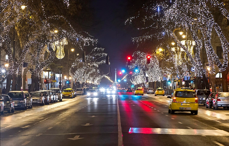 Budapesti díszkivilágítás