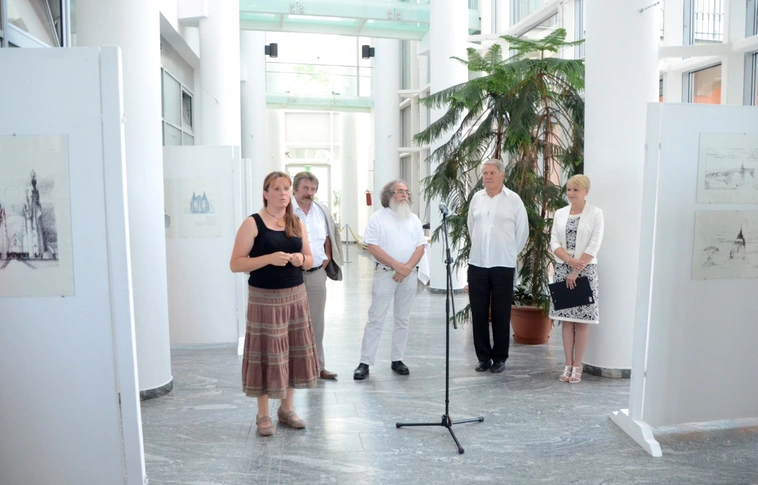 Makovecz álma megnézhető a városházán