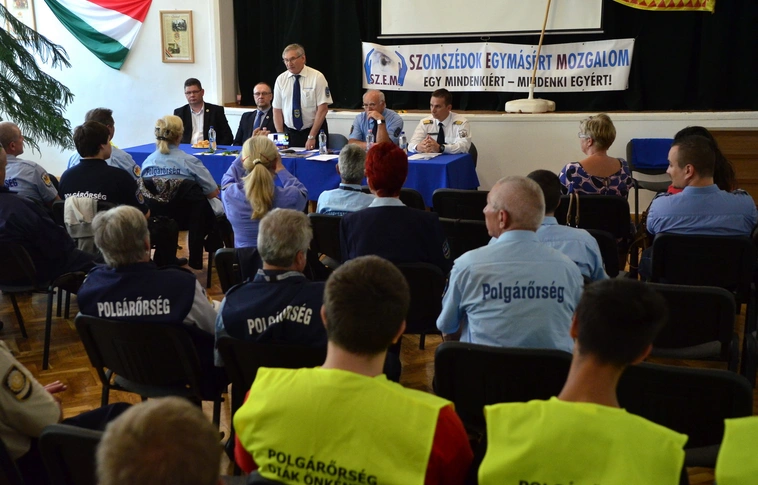 Értékelték a múlt évet a polgárőrök