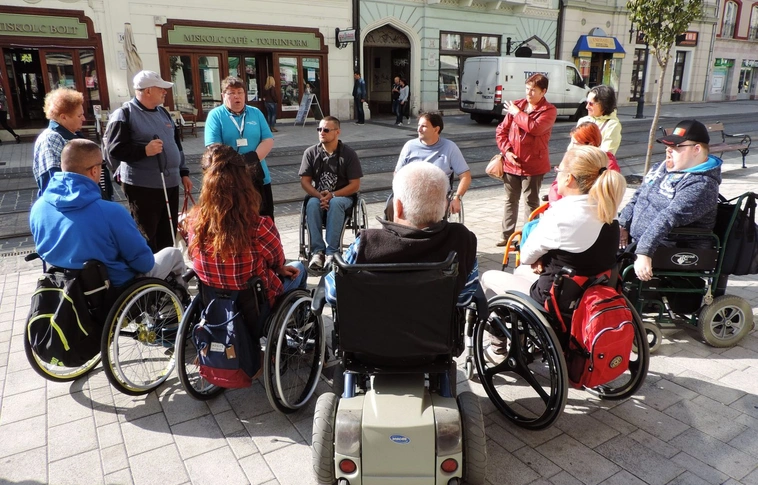 Akadálymentes turisztikai program volt