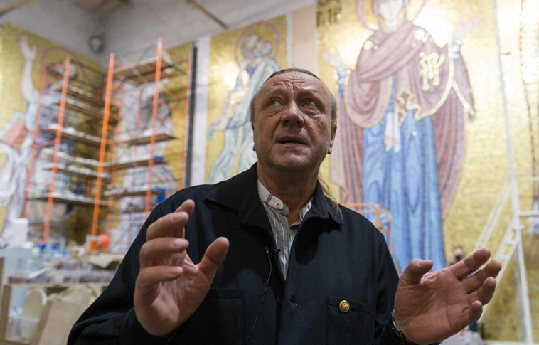 Több mint 1200 négyzetméteres orosz mozaik kerül Belgrád legnagyobb templomába