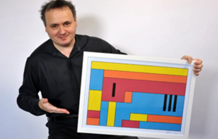 Ez nem vicc: festőként is bemutatkozik Miskolcon Galla Miklós!
