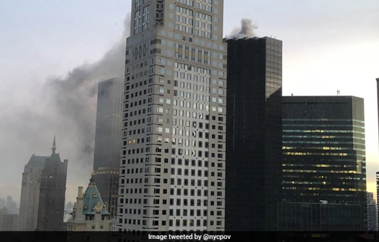 Elektromos hiba miatt tűz ütött ki a New York-i Trump-toronyban