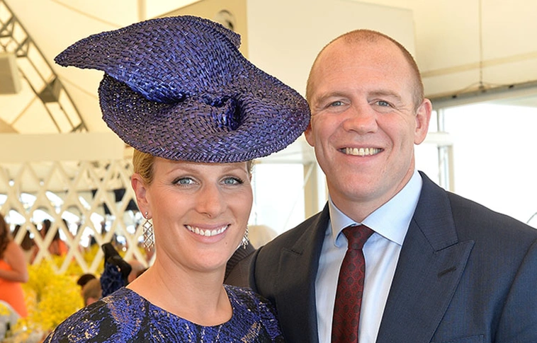Kisbabát vár II. Erzsébet unokája, Zara Phillips