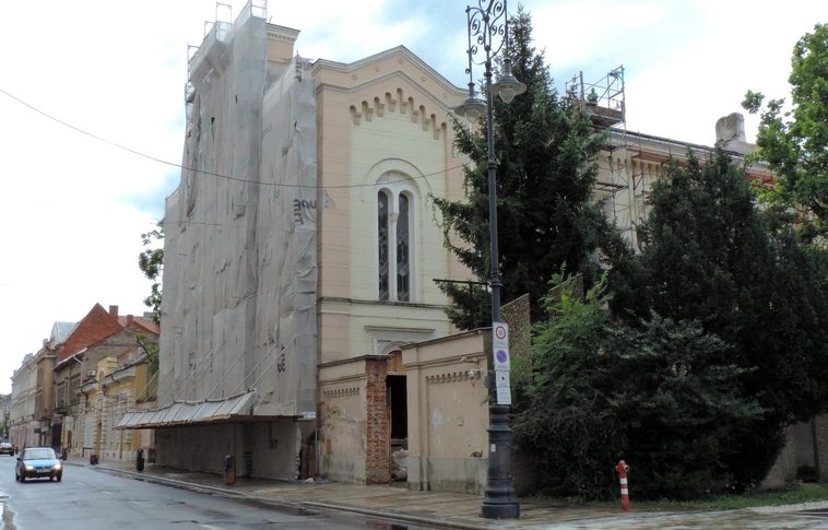 Elkezdődött a miskolci zsinagóga felújítása