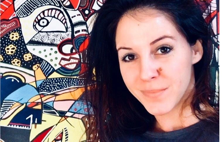Reinecker Szandra bemutatkozó kiállítása a Miskolci Nemzeti Színházban 