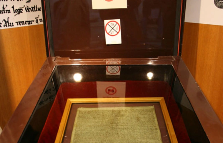 Megpróbálták ellopni a Magna Carta egyik fennmaradt eredeti példányát