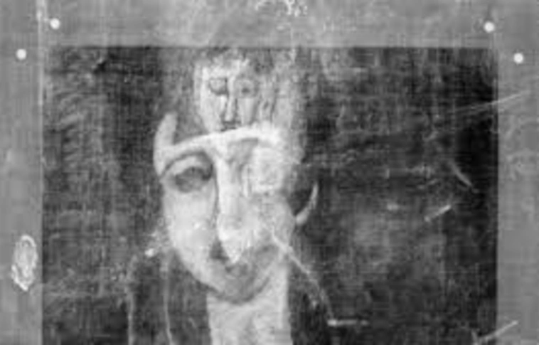 Modigliani egy korábbi művét fedezték fel egy ismert remekműve alatt