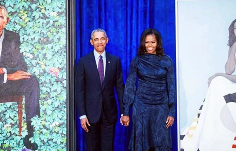 Obamáék megint merészet húztak, új szintre emelték az elnöki portrék fogalmát