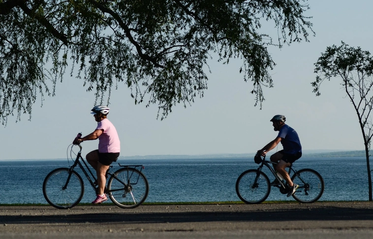 Kerékpáros rekord született az idén a Tisza-tónál