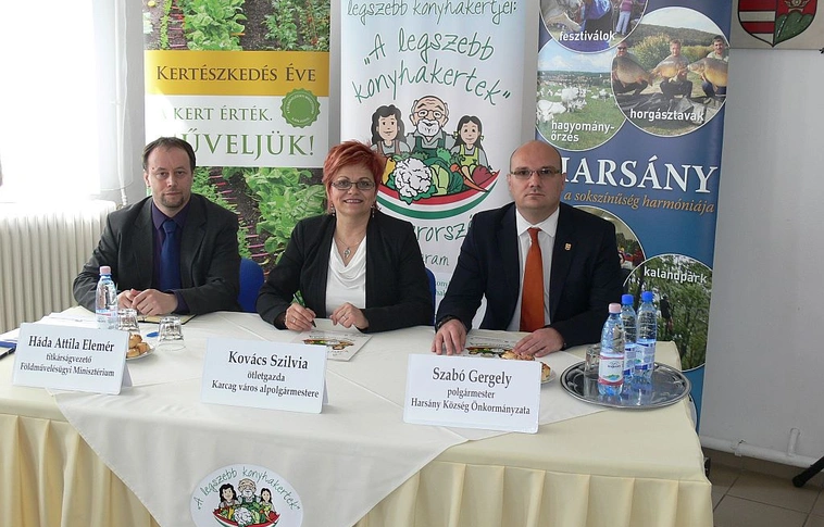 Legszebb konyhakertek – Harsányban hirdették ki az idei programot
