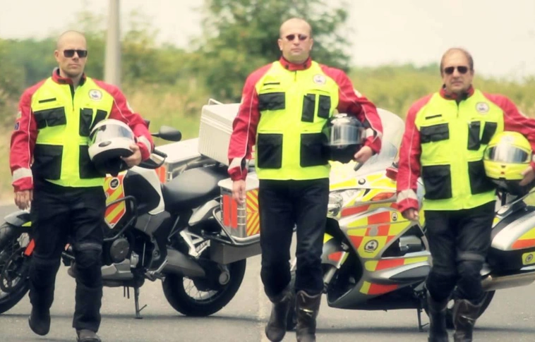 Munkába állnak a mentőmotorosok