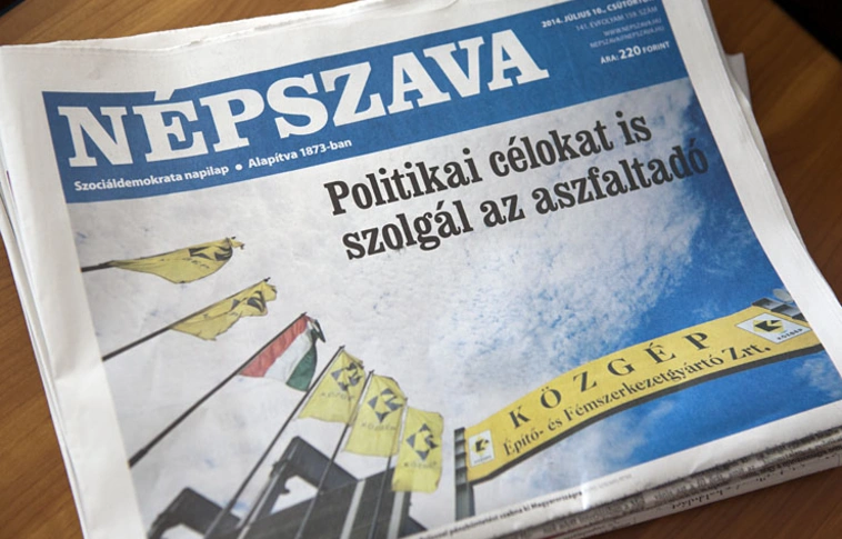 Külföldi befektetők vették meg a Népszavát