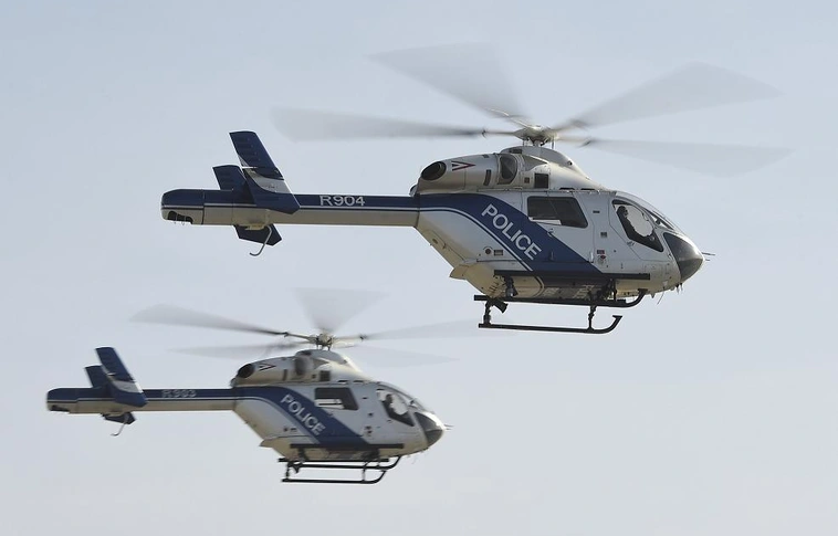 Amerikai helikopterekkel üldözheti a bűnözőket a magyar rendőrség