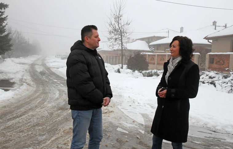 Leaszfaltozzák a szirmai Kassák Lajos és a Babits Mihály utcát