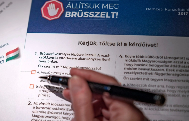 Hét kérdéskör szerepel majd a nemzeti konzultációs íven