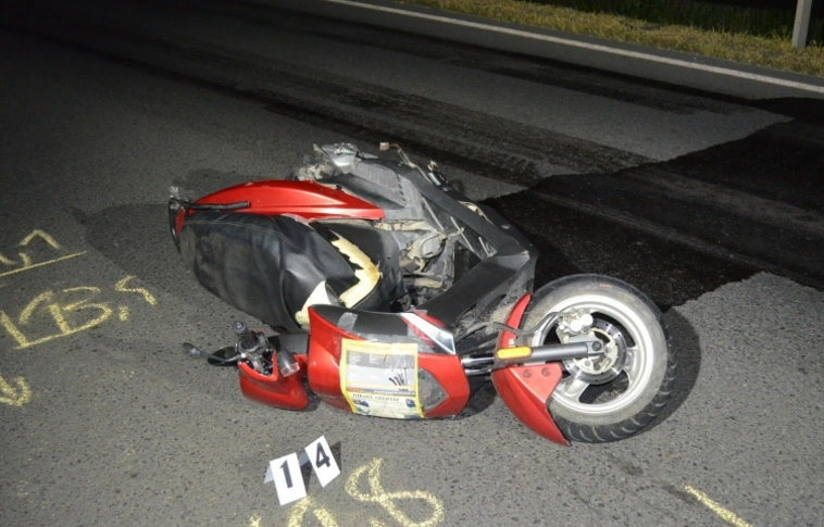 Miskolci motoros halt meg az éjjel történt balesetben