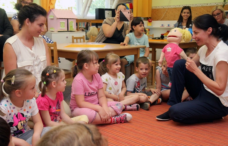 Angol tudásukat mutatták meg a Százszorszép óvodásai