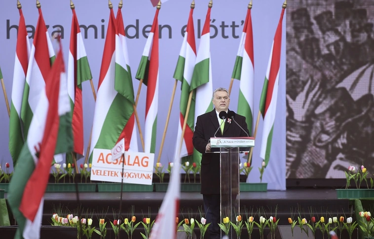 Orbán Viktor: Ez a mi hazánk, ezért küzdeni fogunk érte a végsőkig