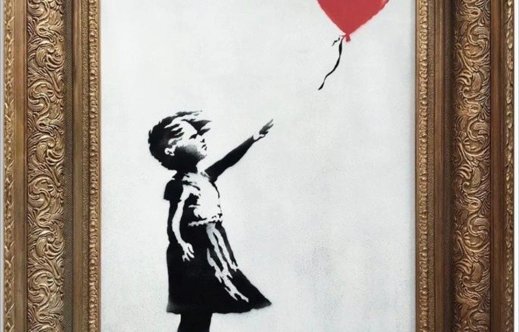 Banksy videón mutatja be, hogyan született meg az öndaráló festmény