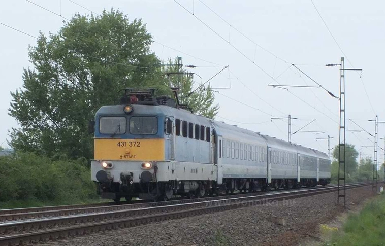 Elgázolt egy embert a Tokaj InterCity