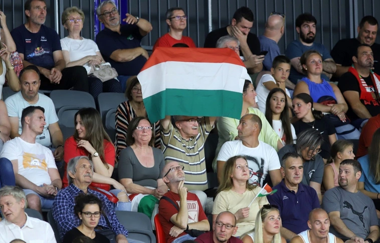 U20-as női kosár Eb magyar szurkolók