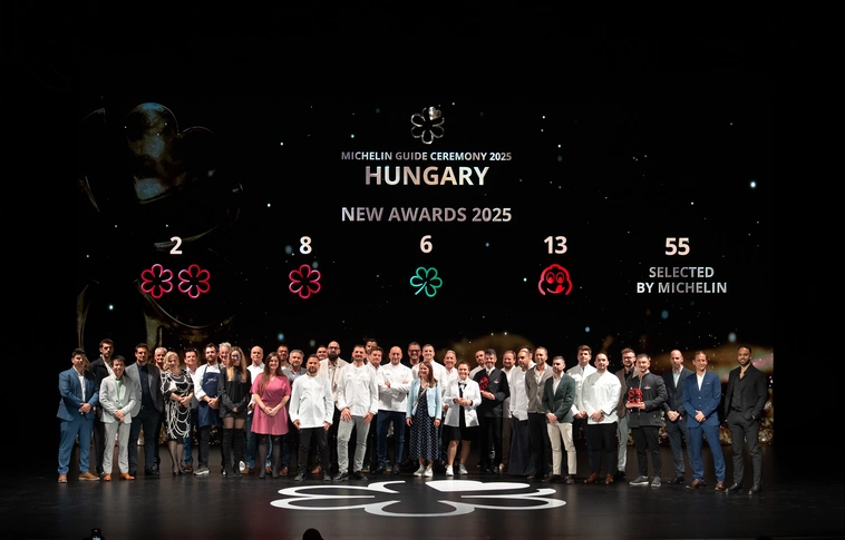 A MICHELIN Guide National Selection of Hungary 2025. évi díjazottjai