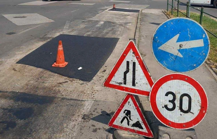 A város több pontján zajlanak közmű- és karbantartási munkák, ezért forgalomkorlátozásokra és lassabb haladásra kell számítani. Fotó: Miskolci Városgazda