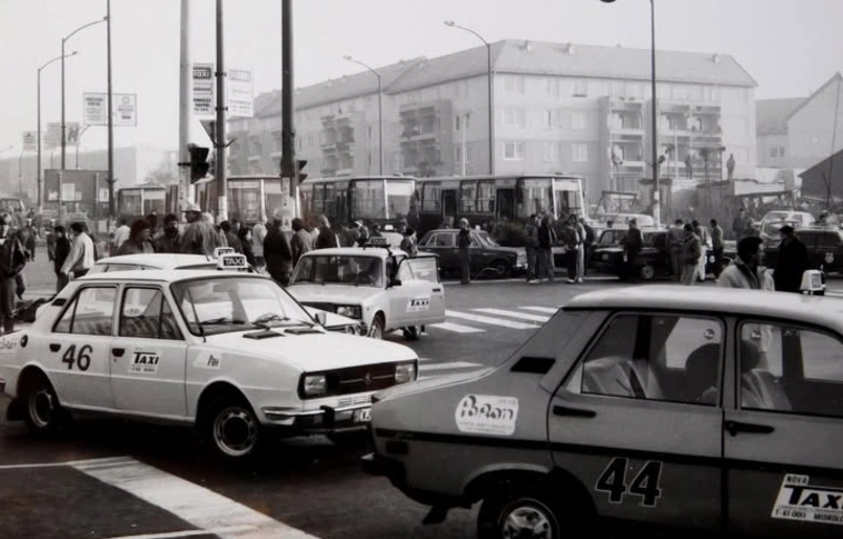 Taxisblokád Miskolc